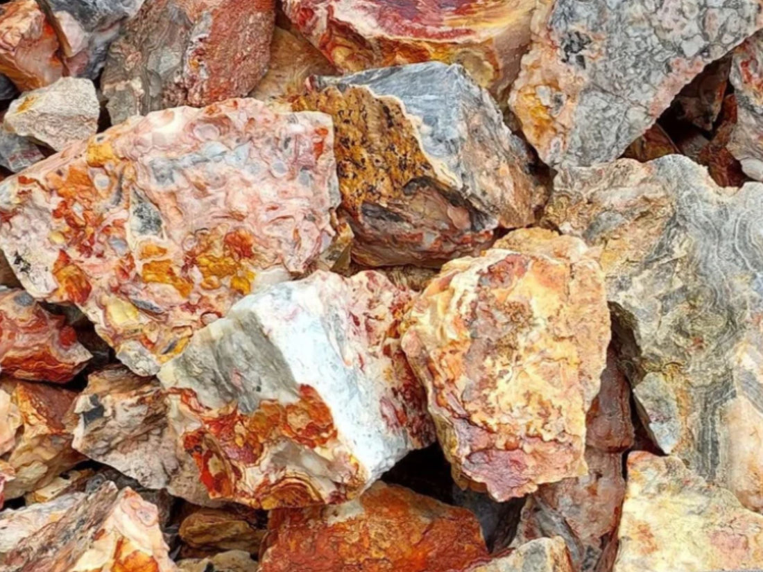 The Fascinating World of Crazy Lace Agate
