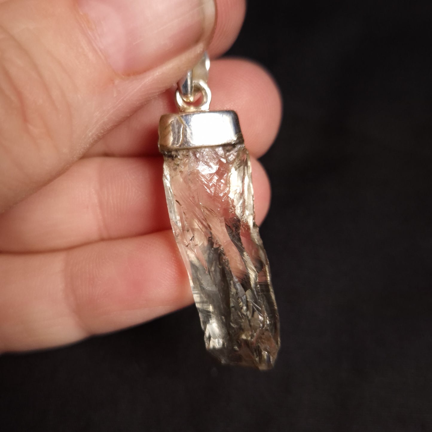 Prasiolite (Green Amethyst) Pendant