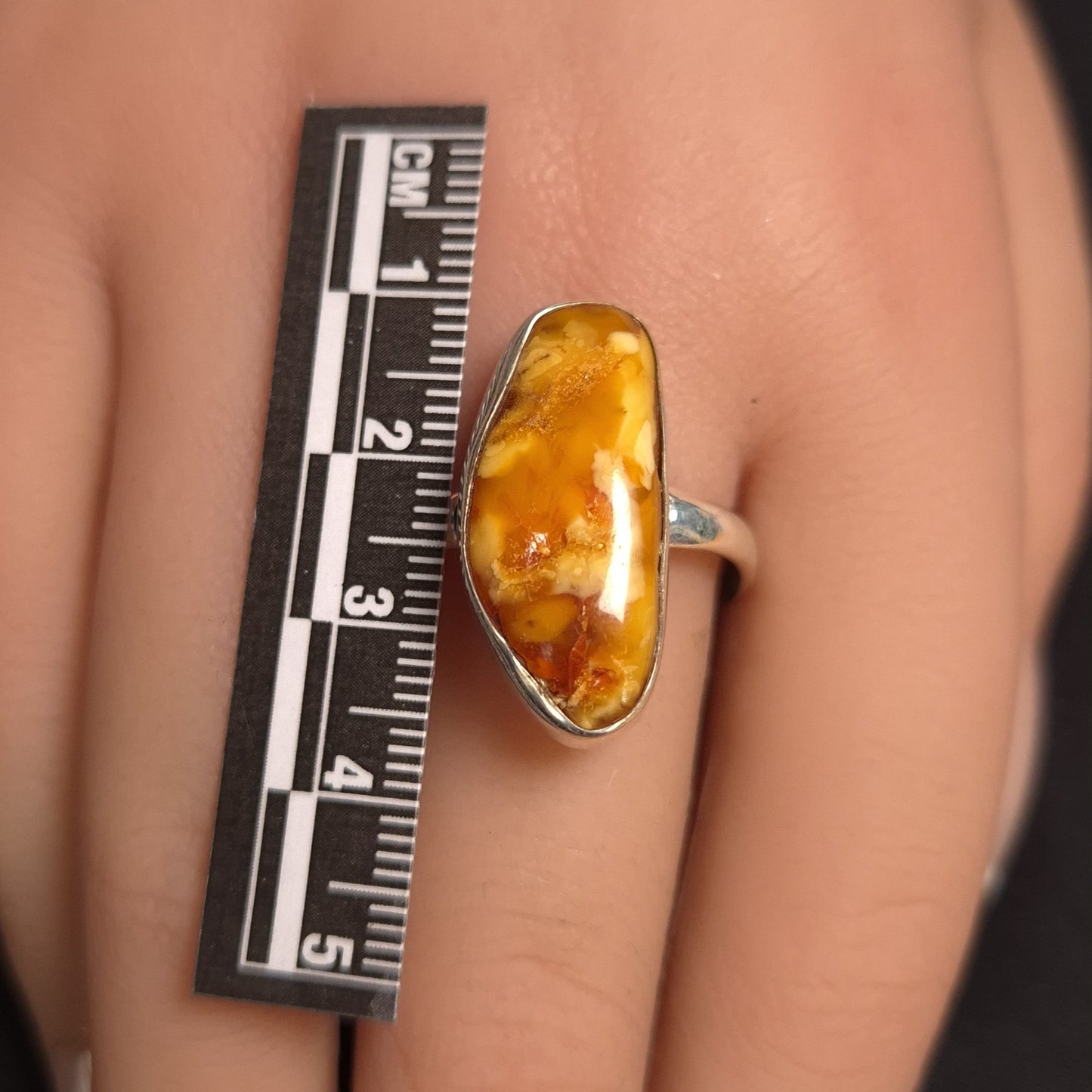 Butterscotch Amber Ring