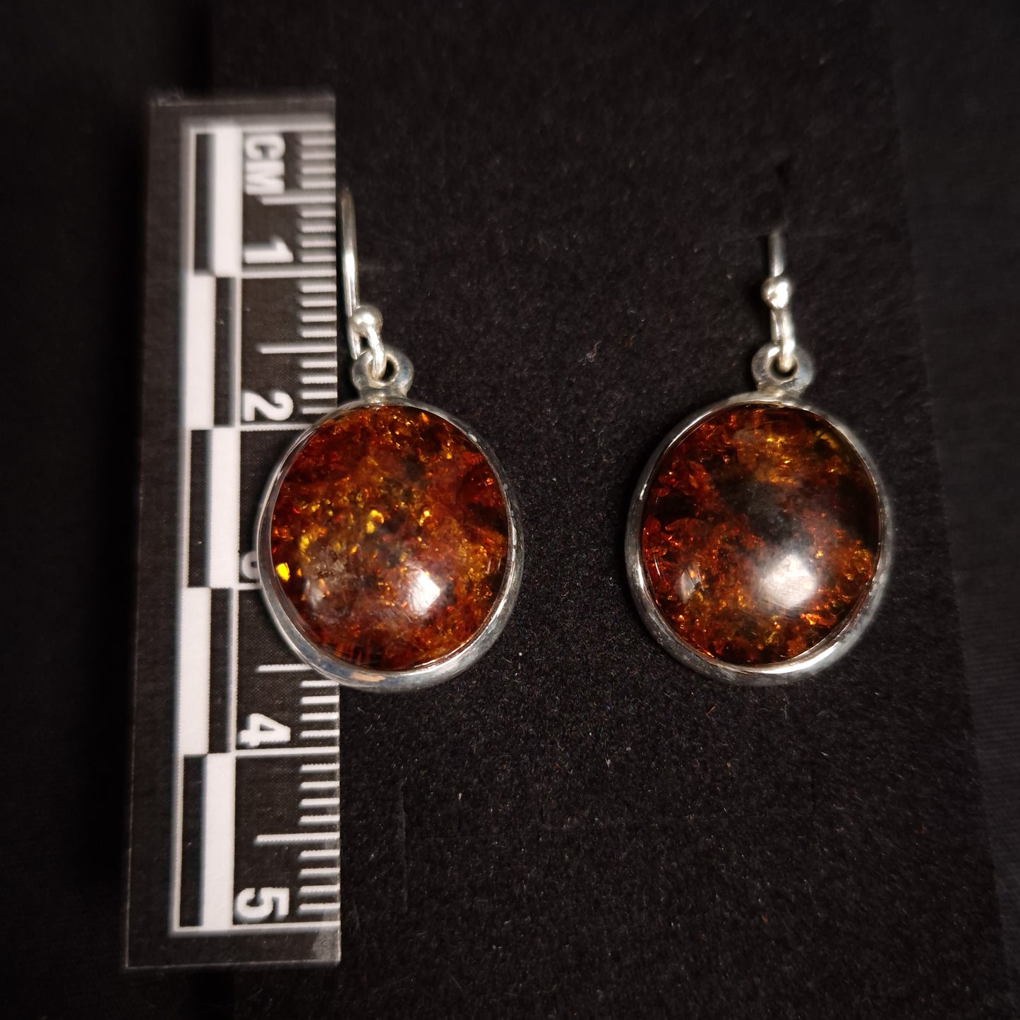 Amber Earrings
