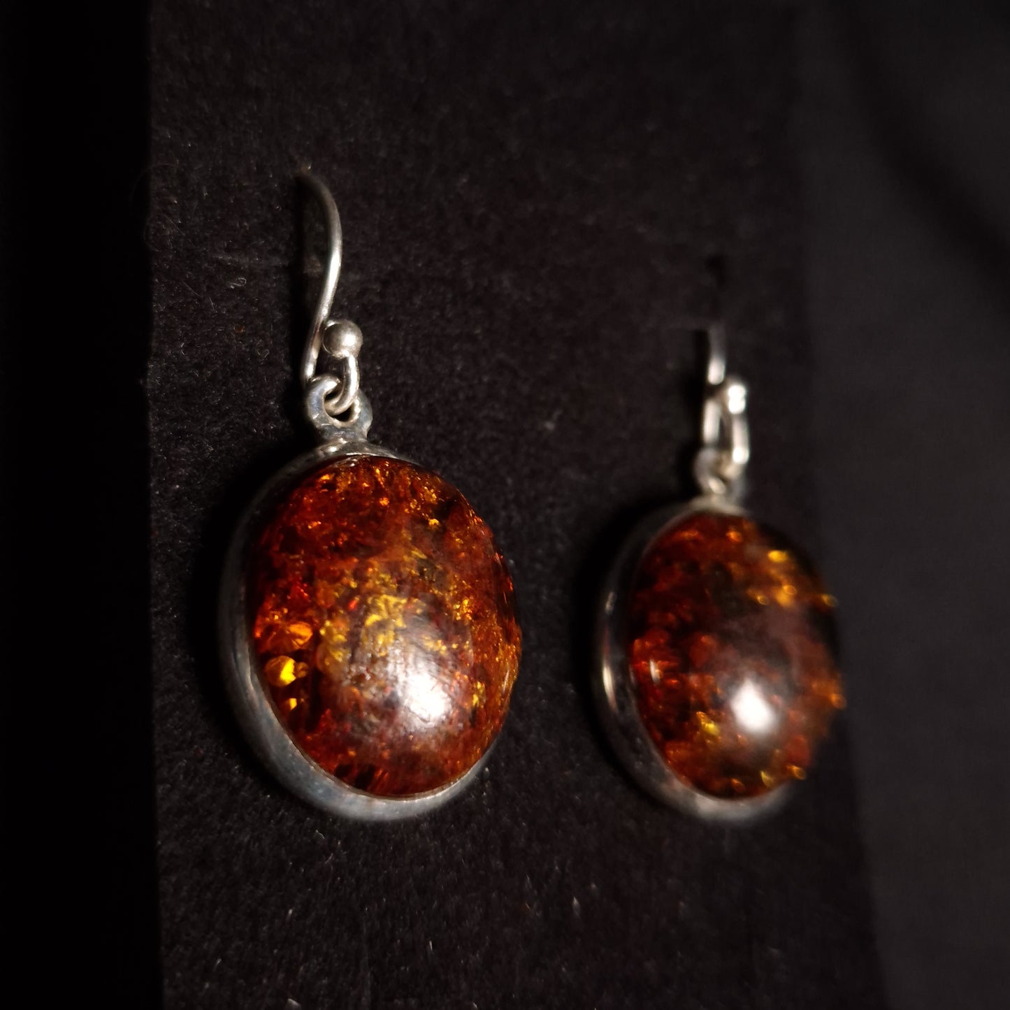 Amber Earrings