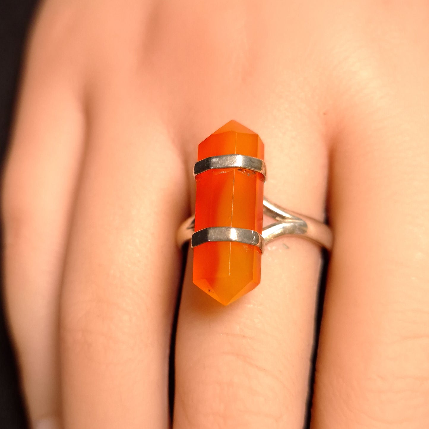 Carnelian DT Ring