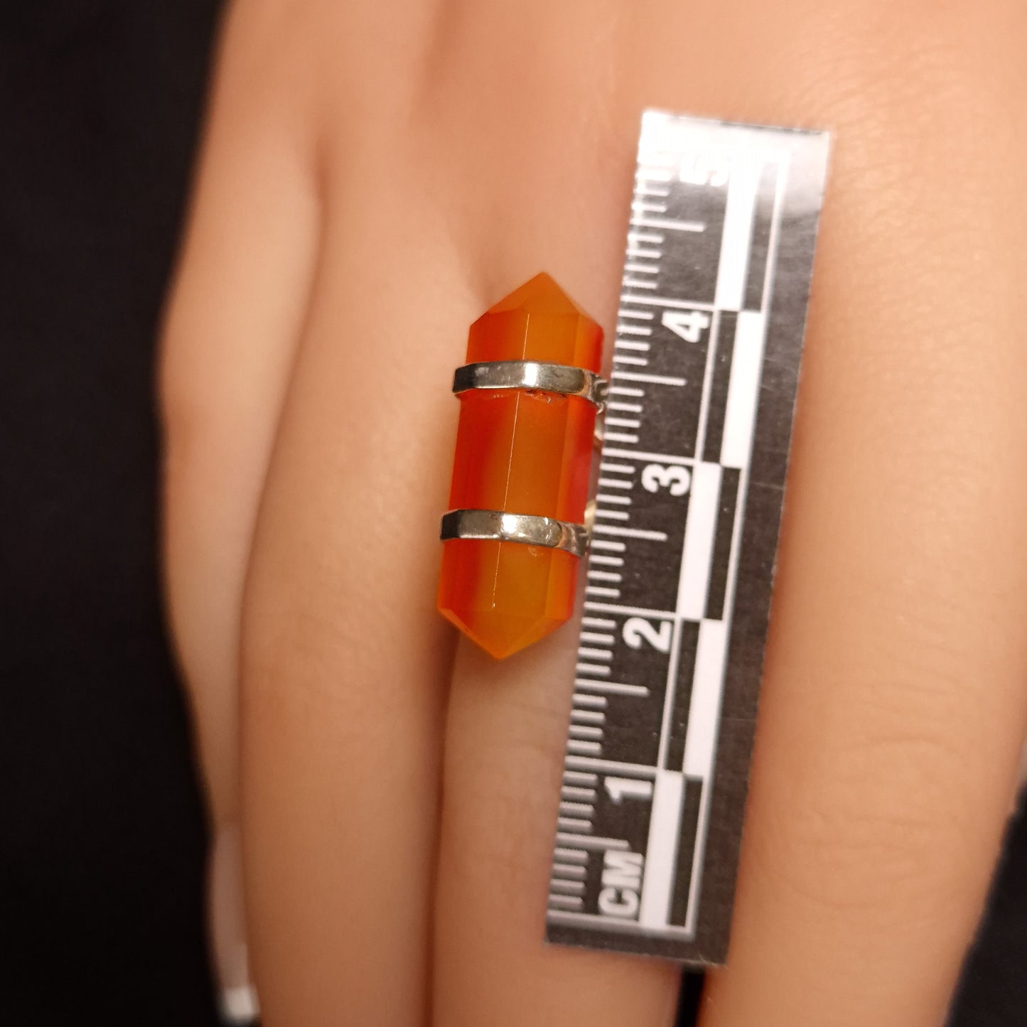 Carnelian DT Ring