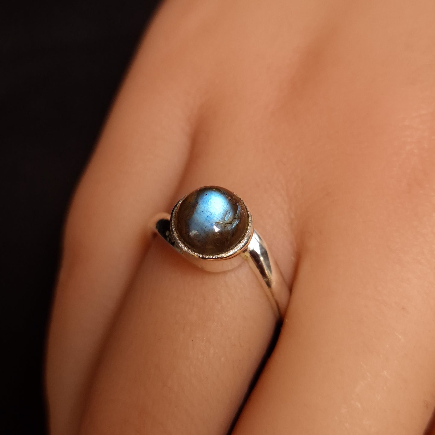 Labradorite Ring size 8