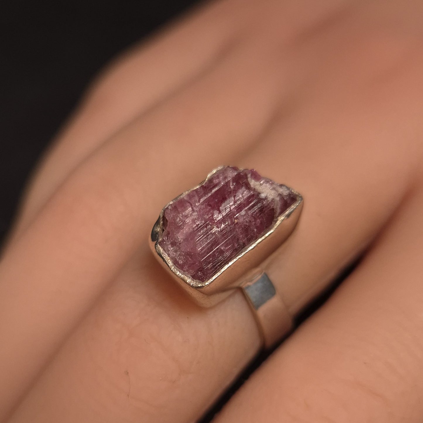 Pink Tourmaline Ring