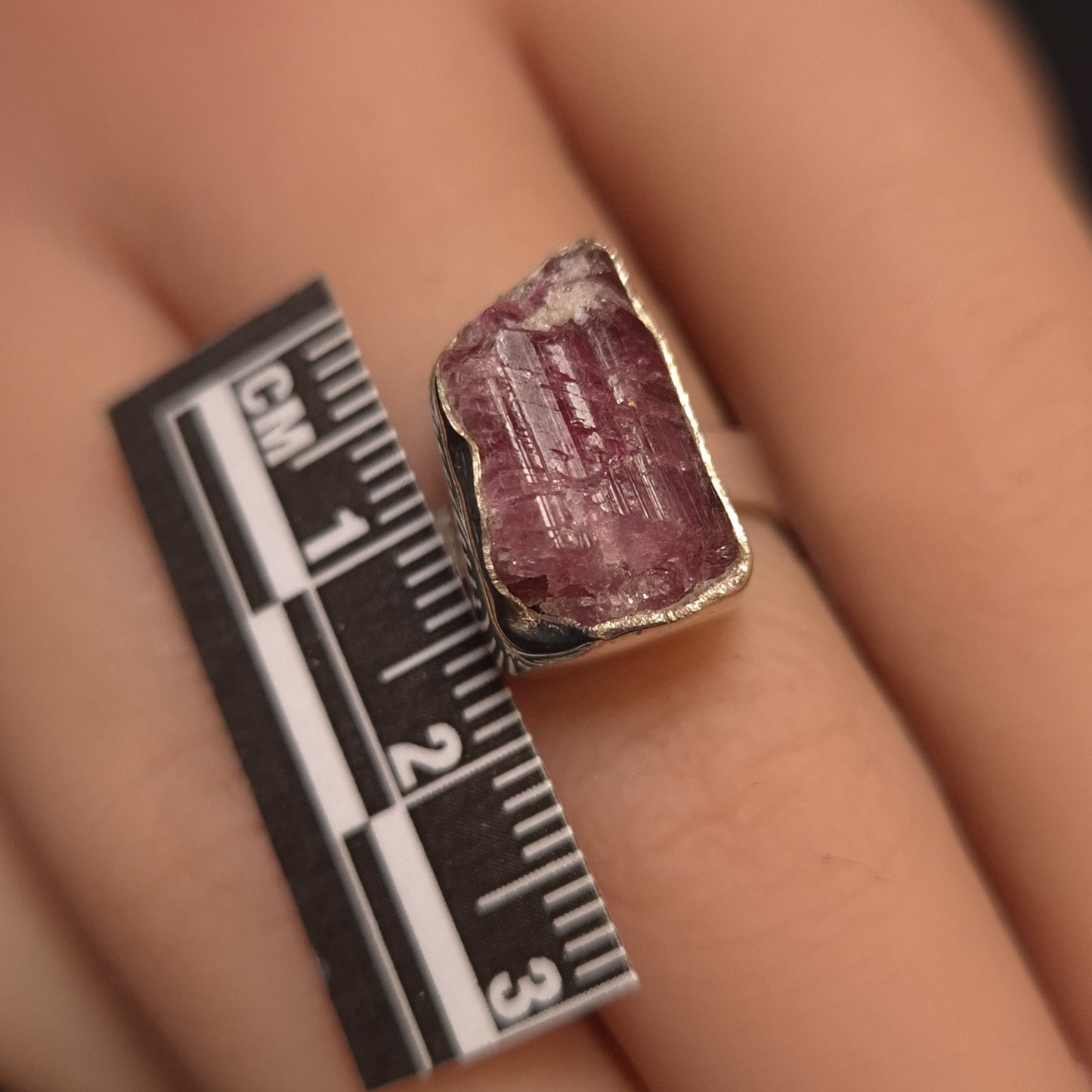 Pink Tourmaline Ring