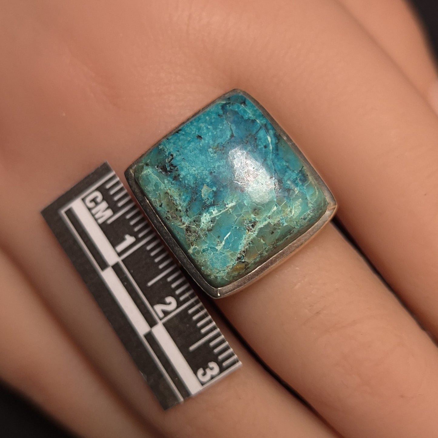 Square Shattuckite Ring
