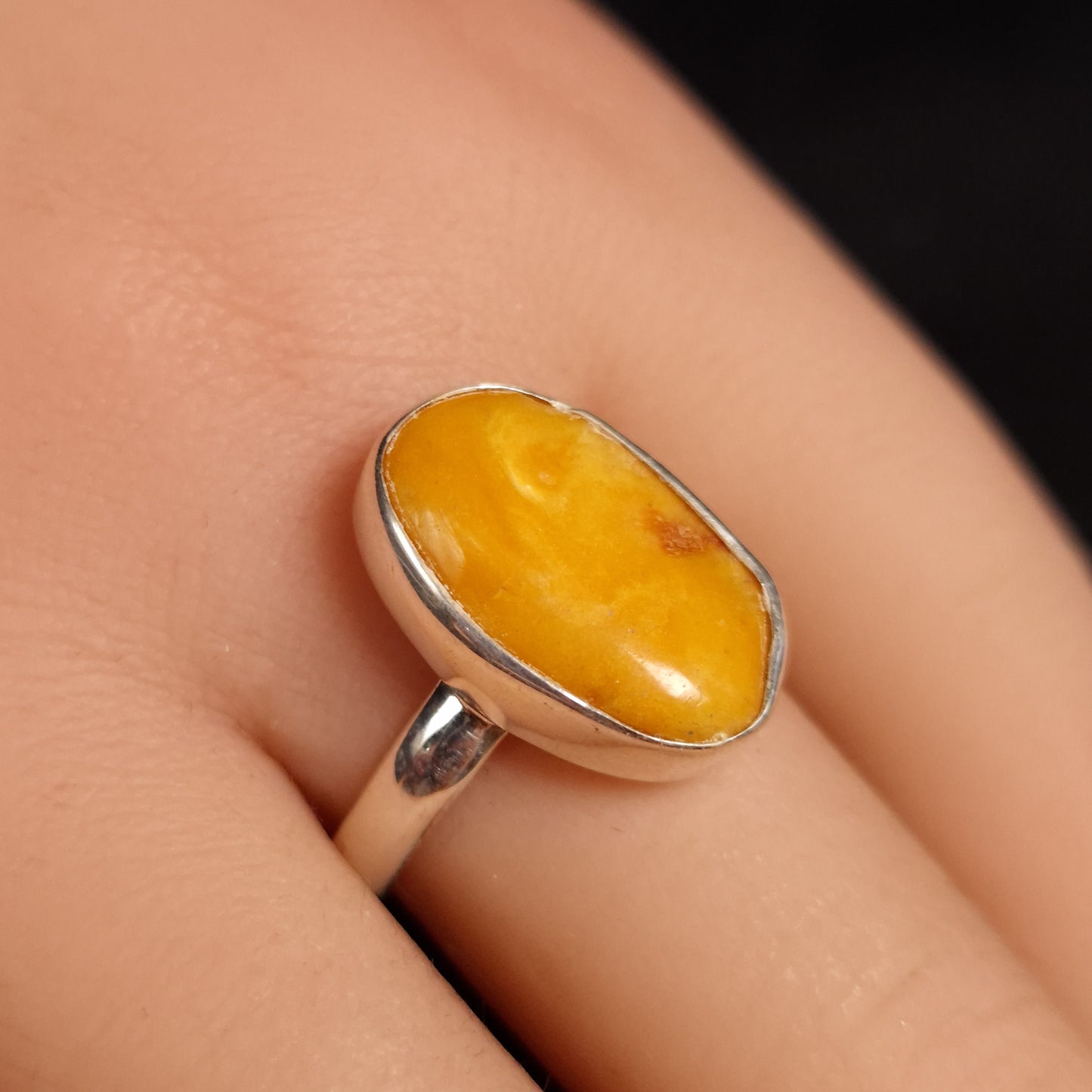 Butterscotch Amber Ring