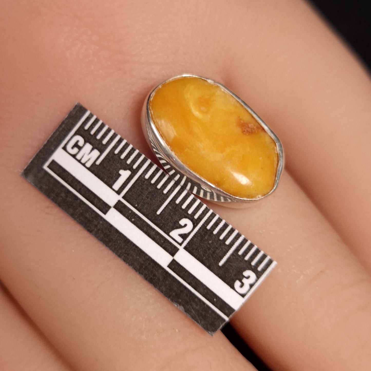 Butterscotch Amber Ring