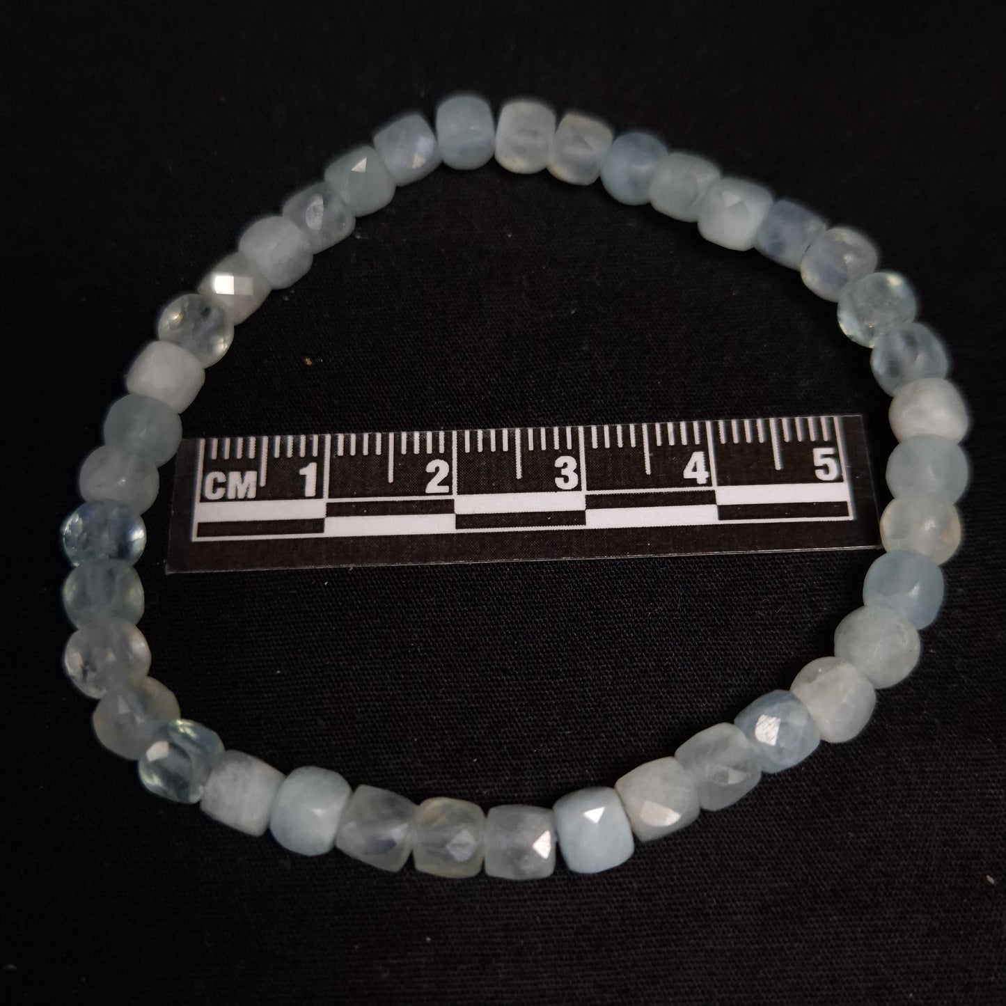Aquamarine Bead Bracelets