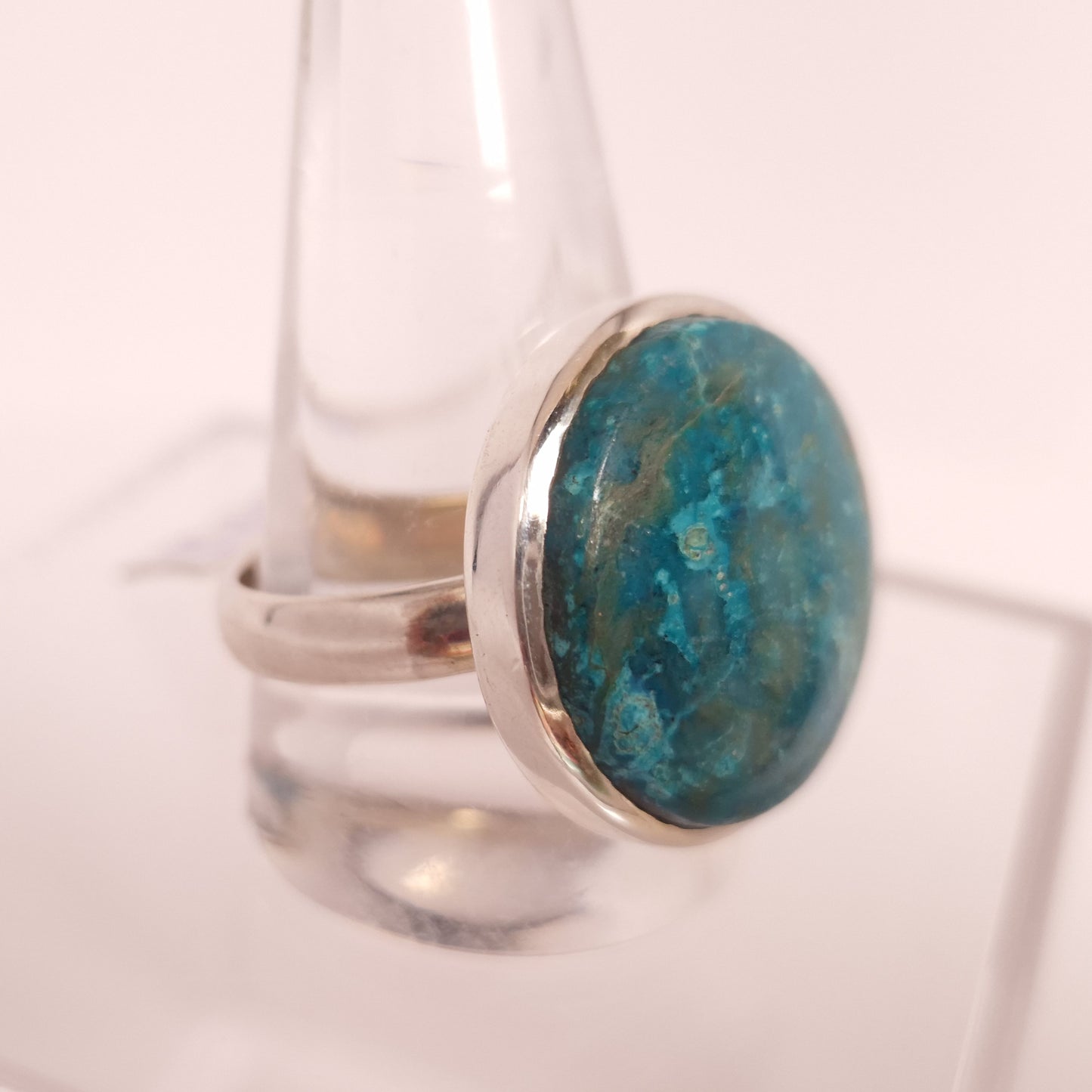 Shattuckite Ring