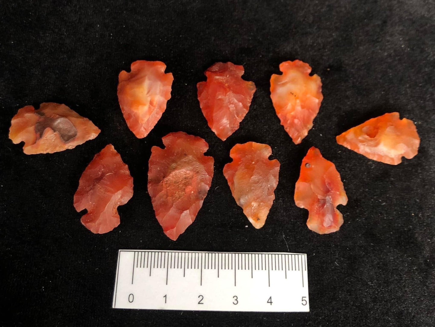 Carnelian Arrowheads