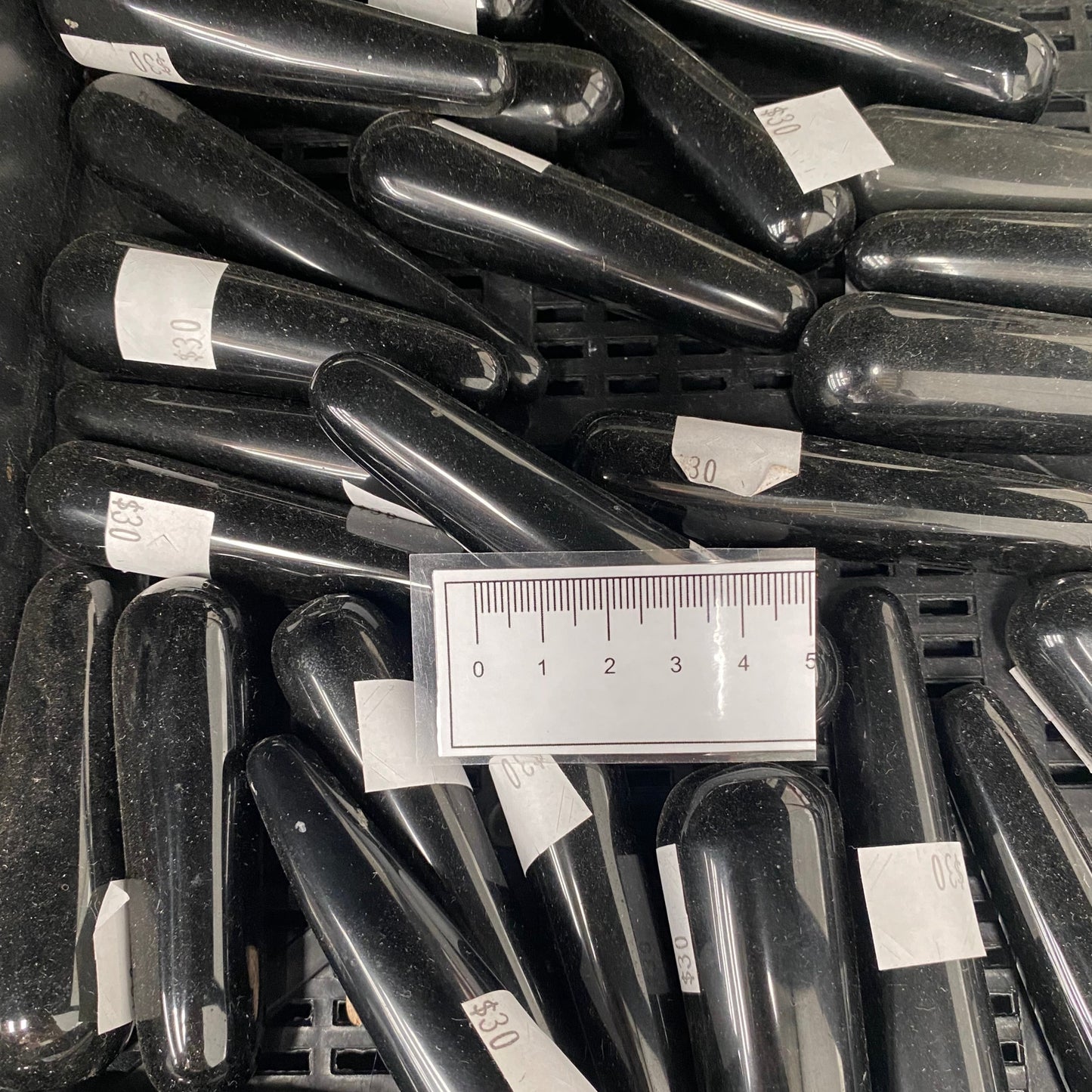 Black Obsidian Mini Massage Wands