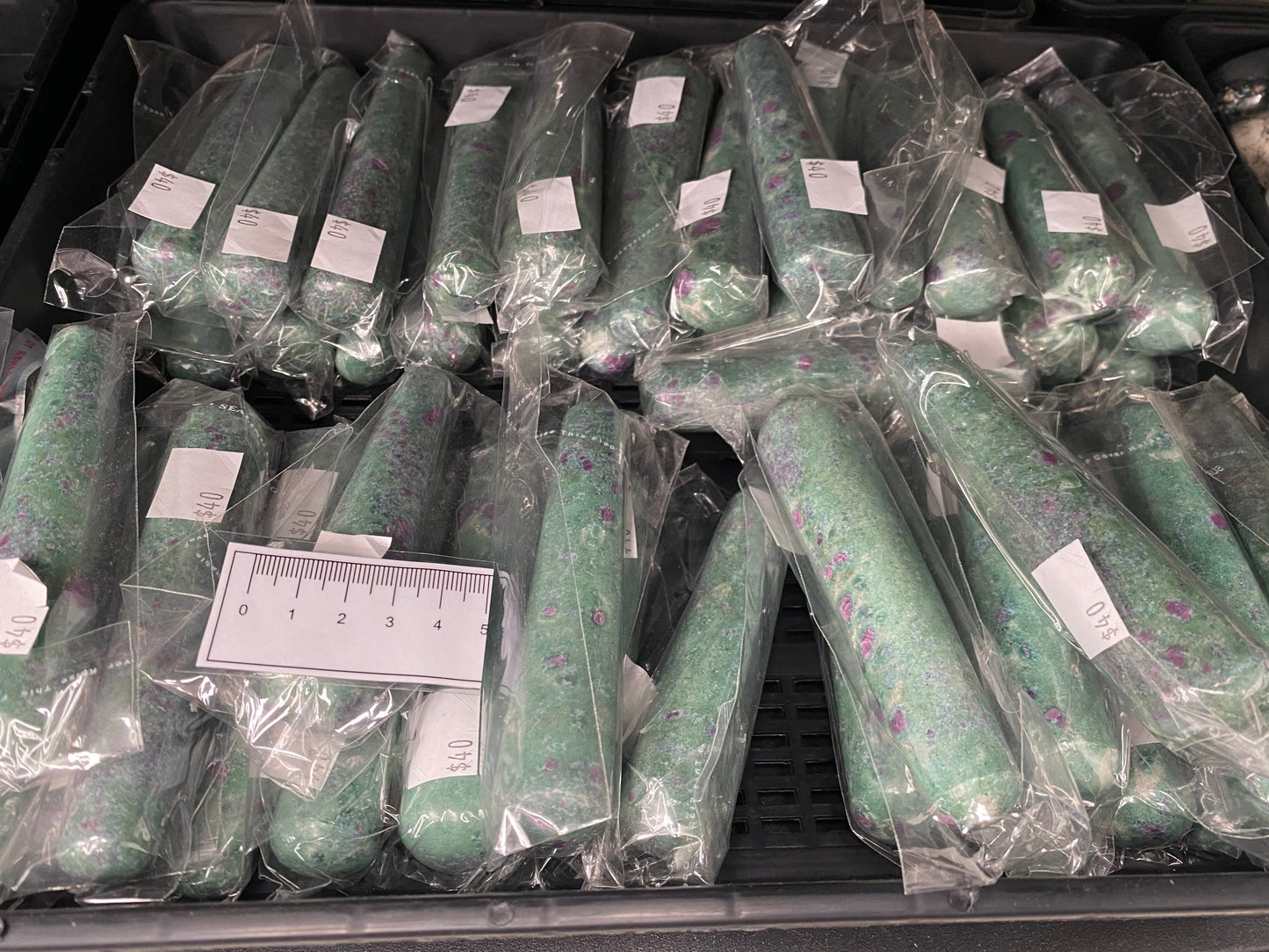 Ruby in Fuchsite Massage Wand
