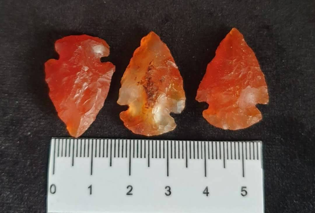 CARNELIAN ARROWHEADS