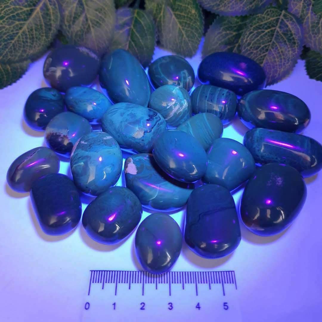 BLUE AMBER TUMBLES