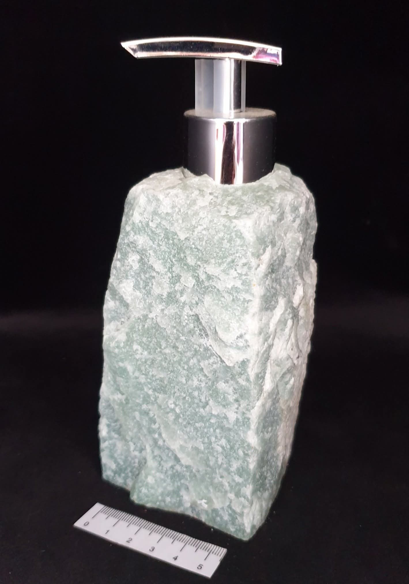 GREEN AVENTURINE SOAP DISPENSER