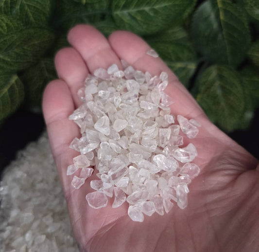 CLEAR QUARTZ CHIPS