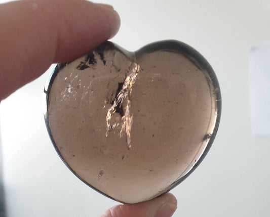 SMOKY QUARTZ HEARTS