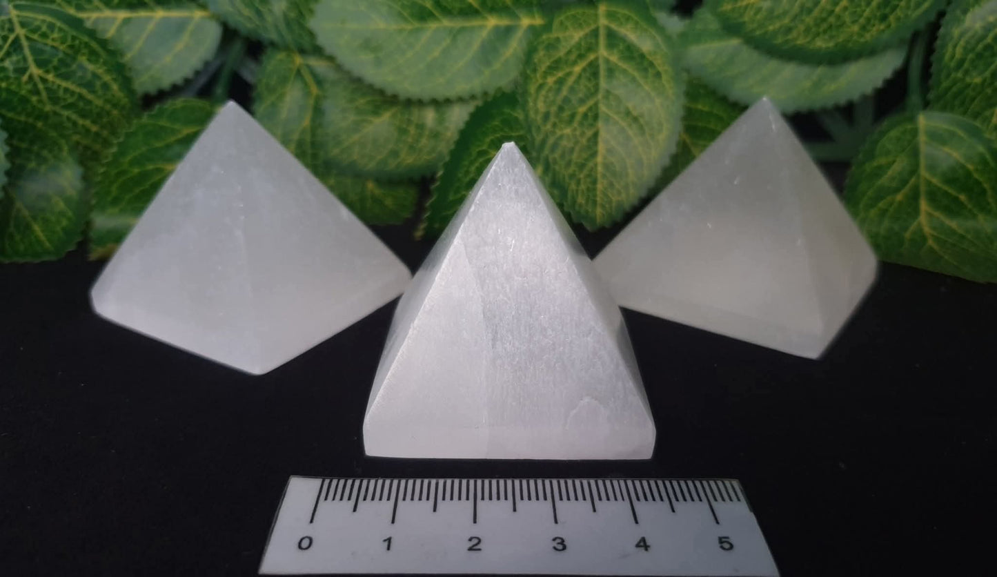 SELENITE PYRAMIDS