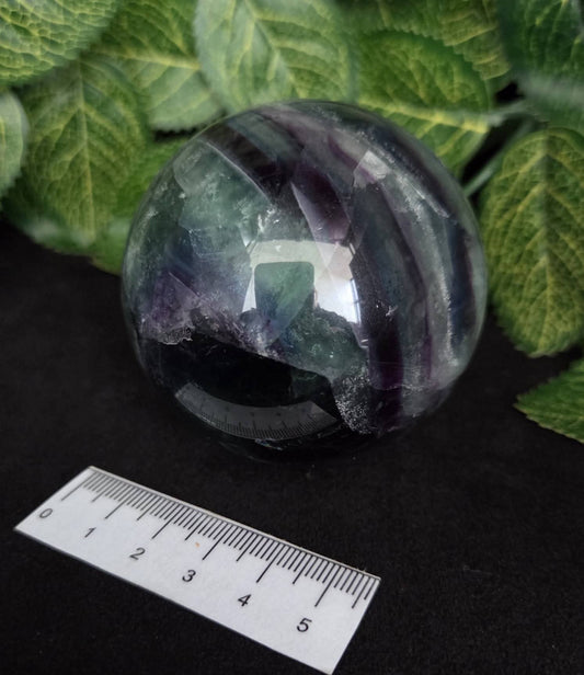 FLUORITE SPHERE