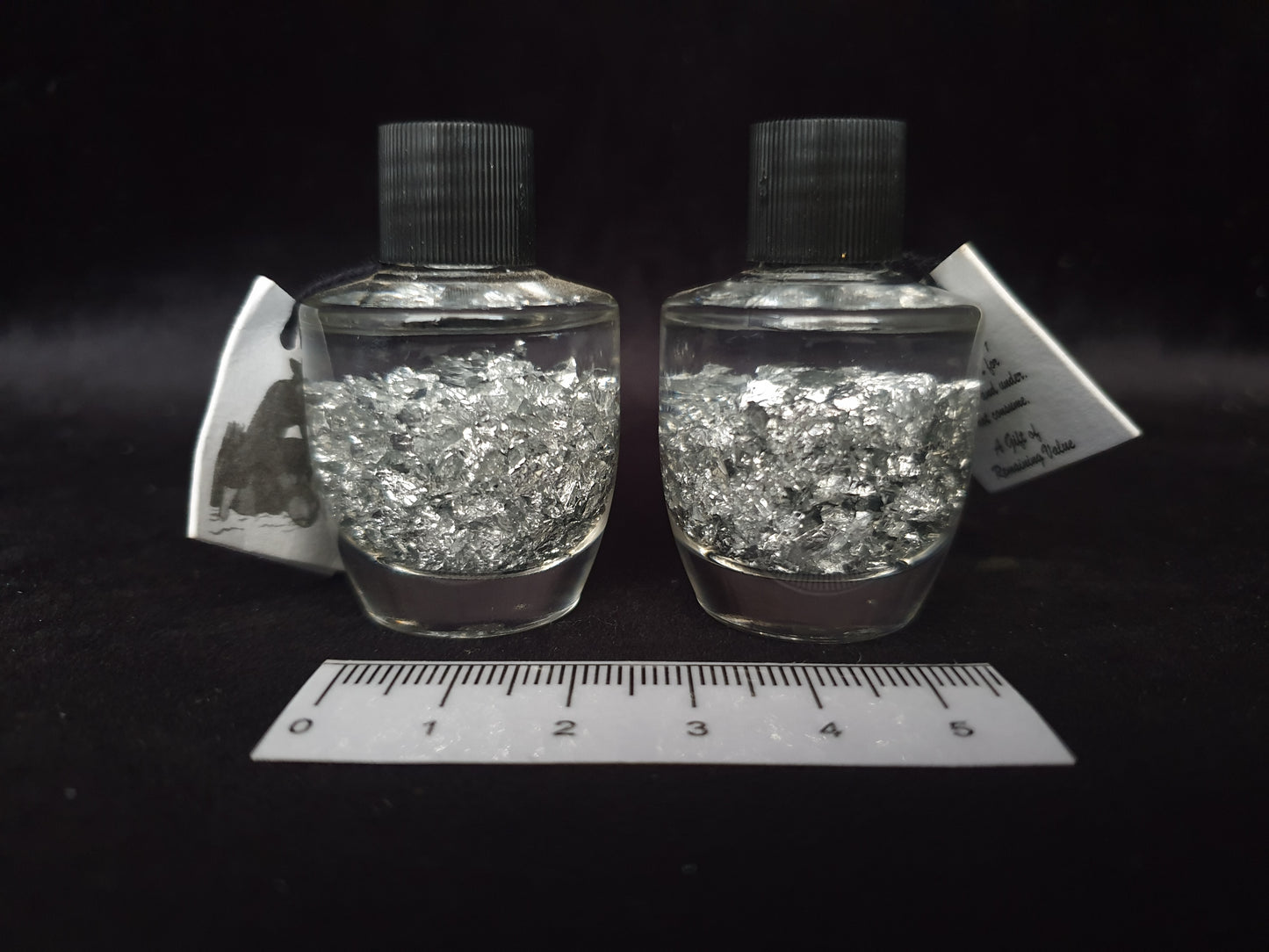 SILVER BOTTLES