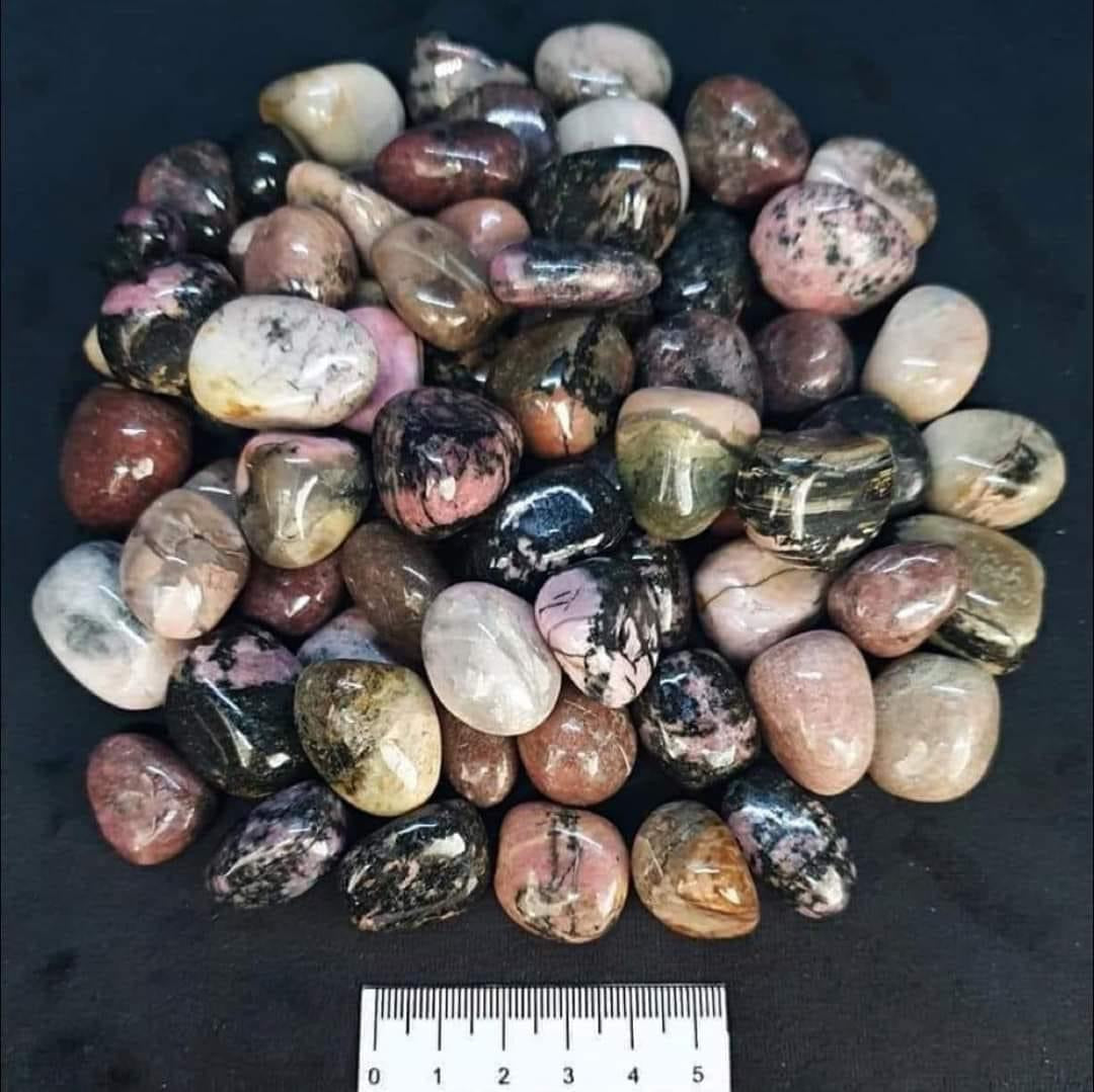Rhodonite Tumbles