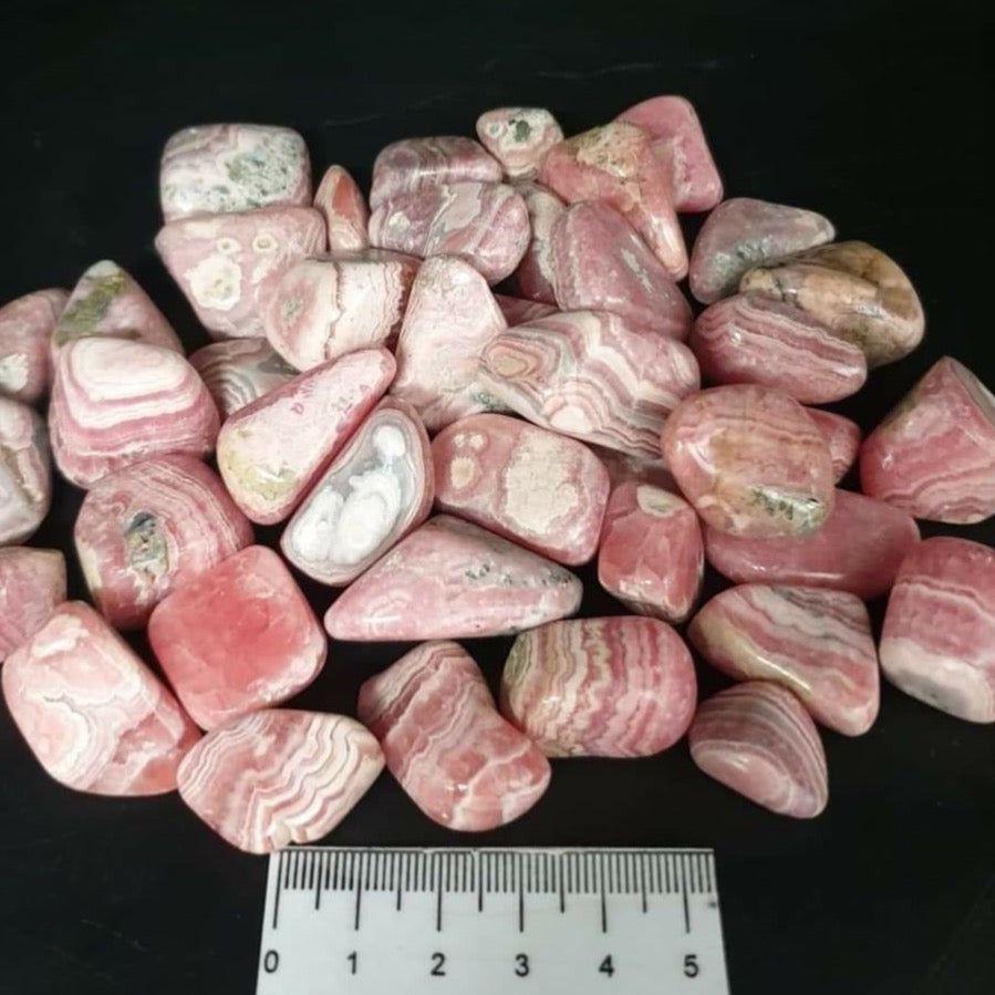 High Grade Rhodochrocite Tumbles