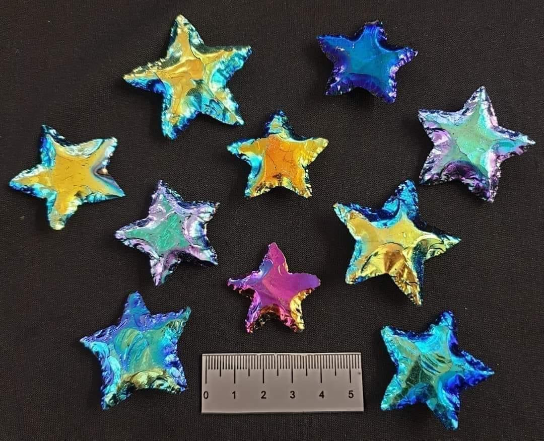 Titanium Obsidian Stars