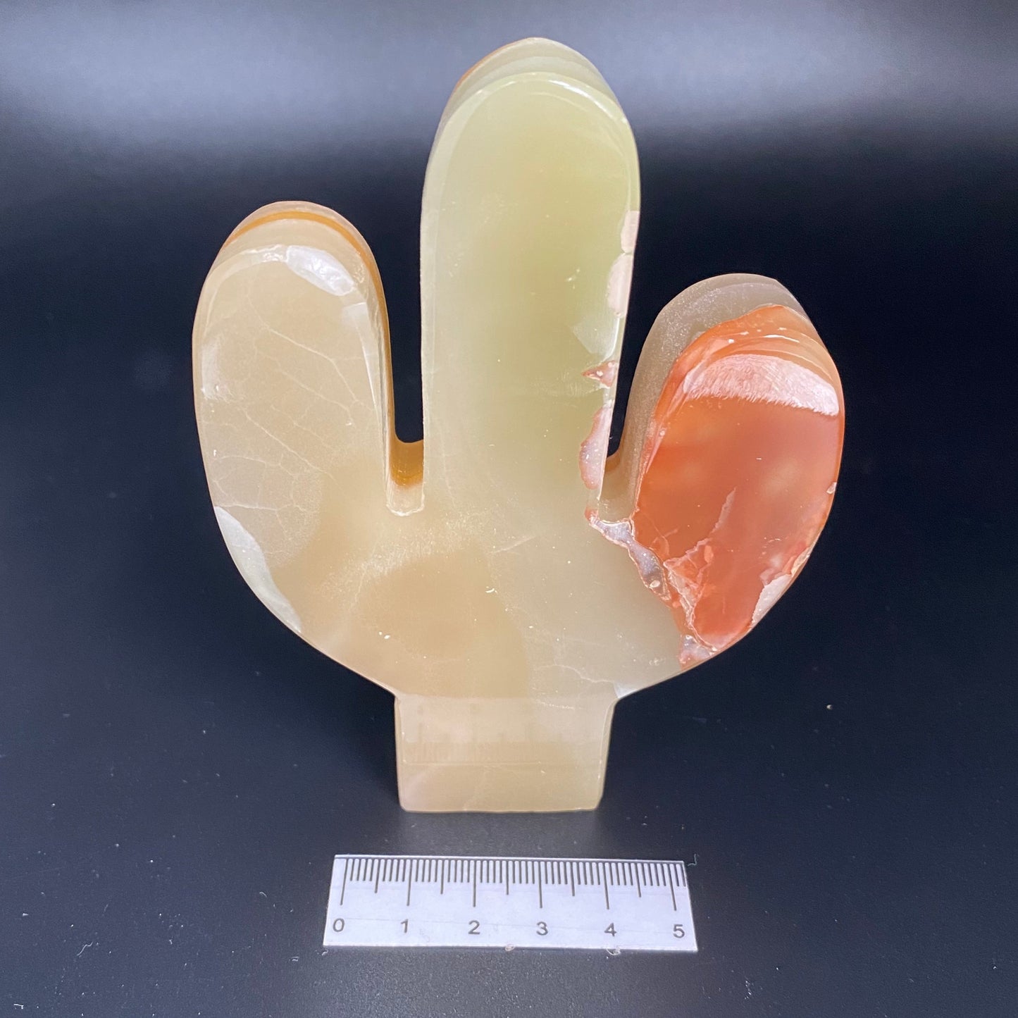 Green Onyx Cactus 12cm Small
