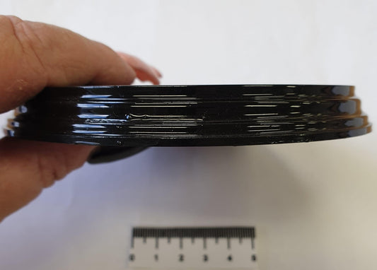 BLACK PLASTIC STANDS