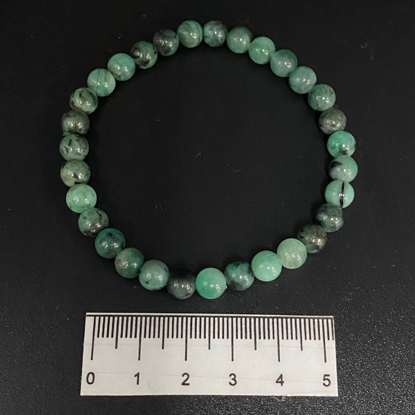 Emerald Beaded Bracelet