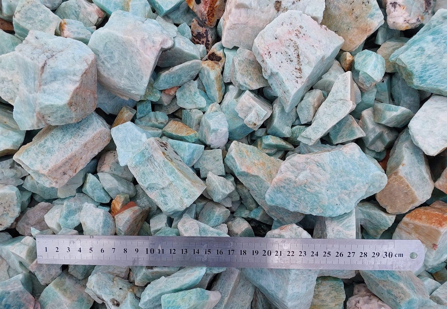 Amazonite Rough Rock - 3kg