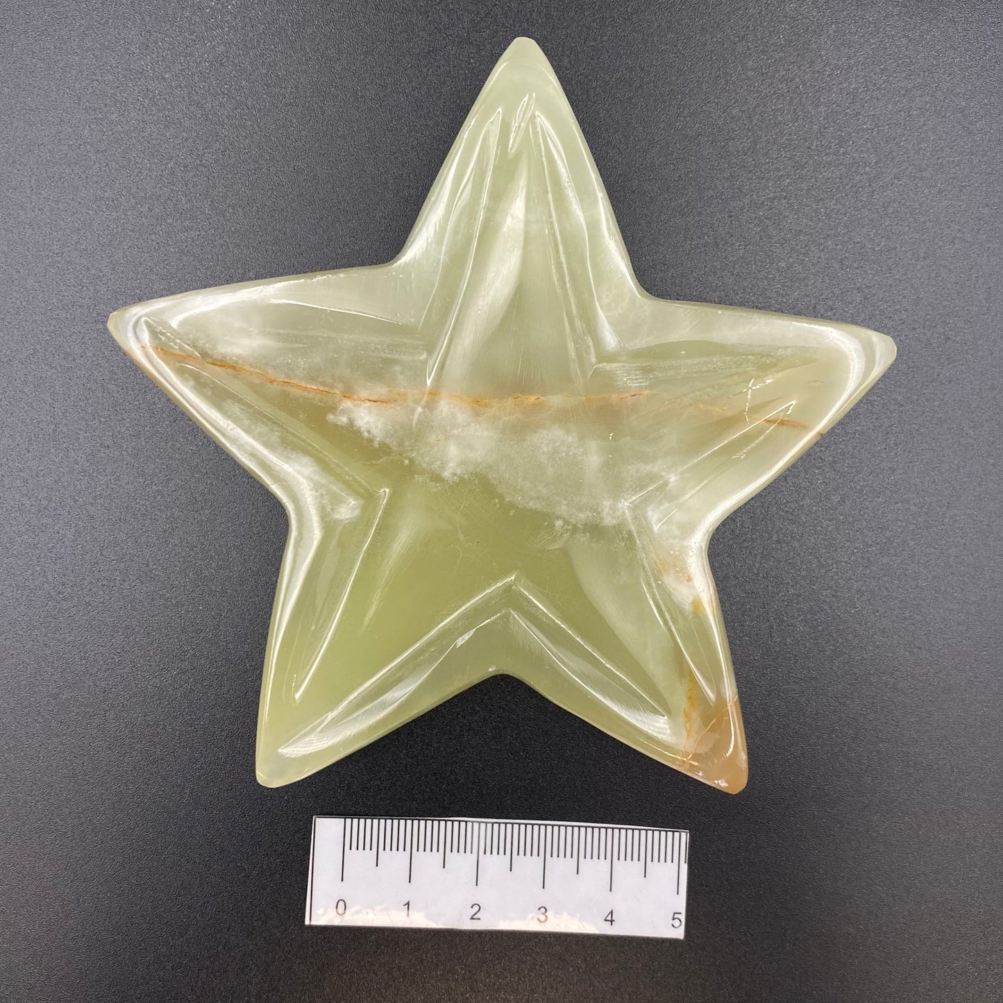 GREEN ONYX STAR TRINKET BOWL SMALL