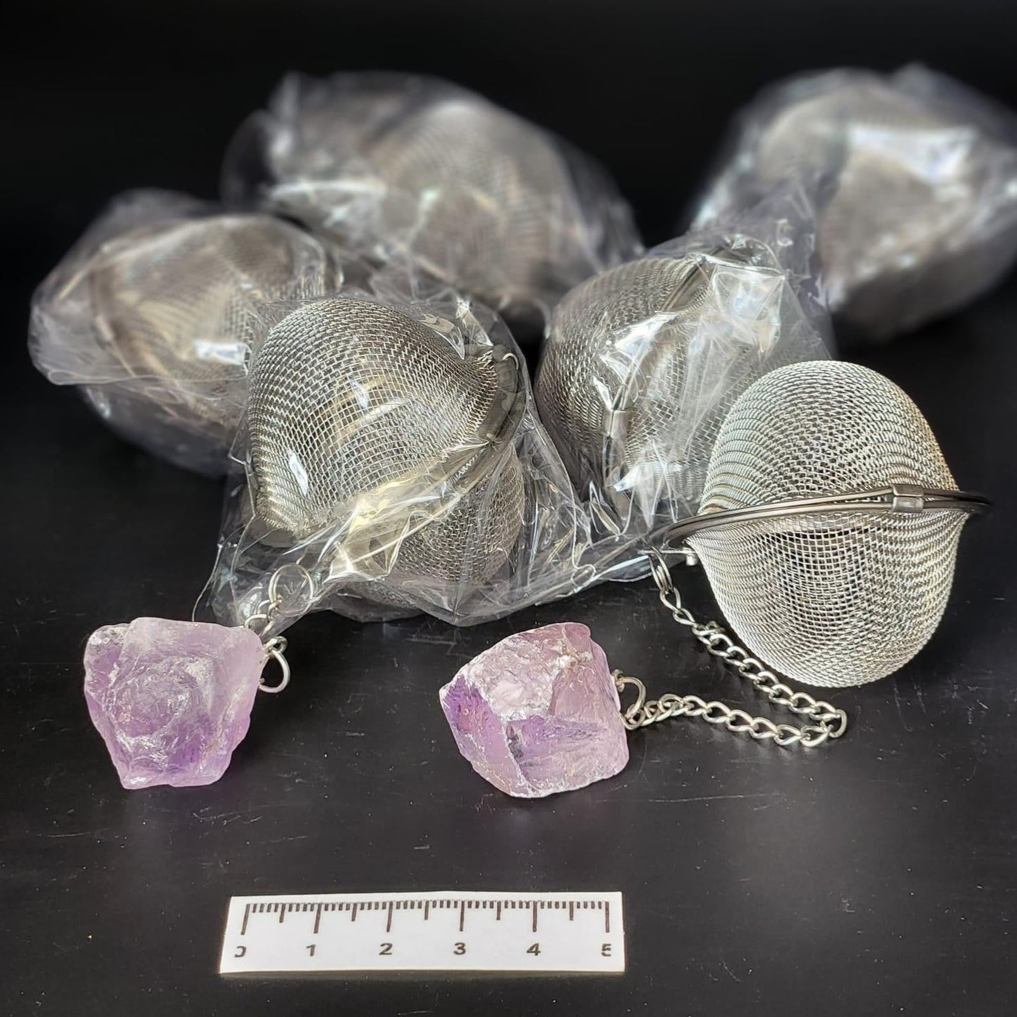 Amethyst Tea Strainer