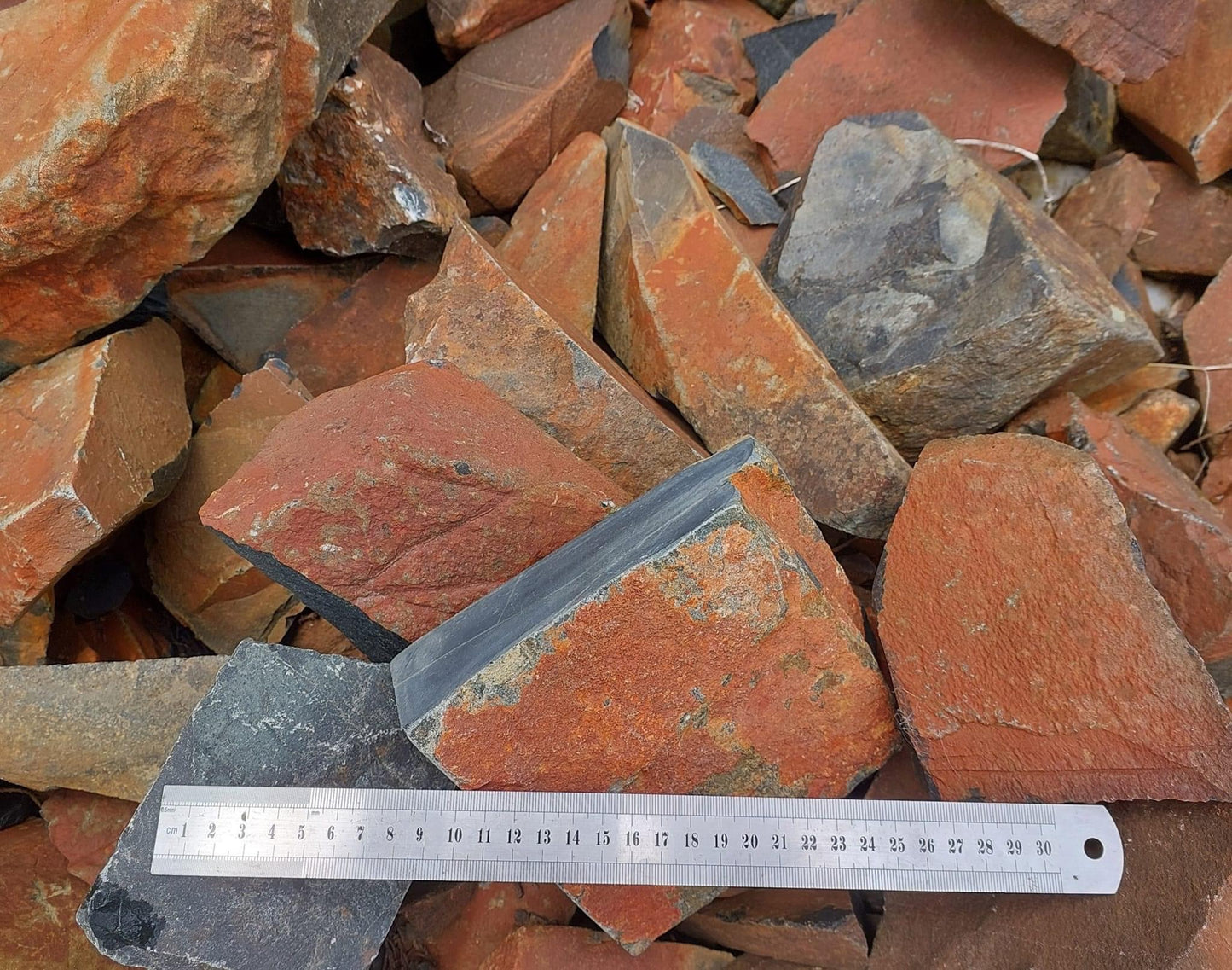 Black Amphibole Jade Rough - 3kg