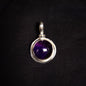 Round Amethyst Pendants