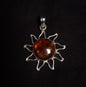 Amber Sun Pendants
