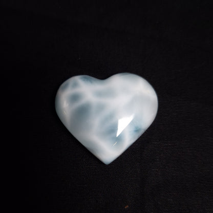 Larimar Heart Cabochon