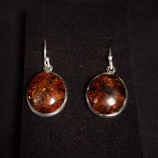 Amber Earrings