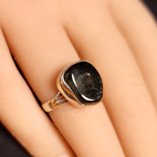 Green Tourmaline Ring