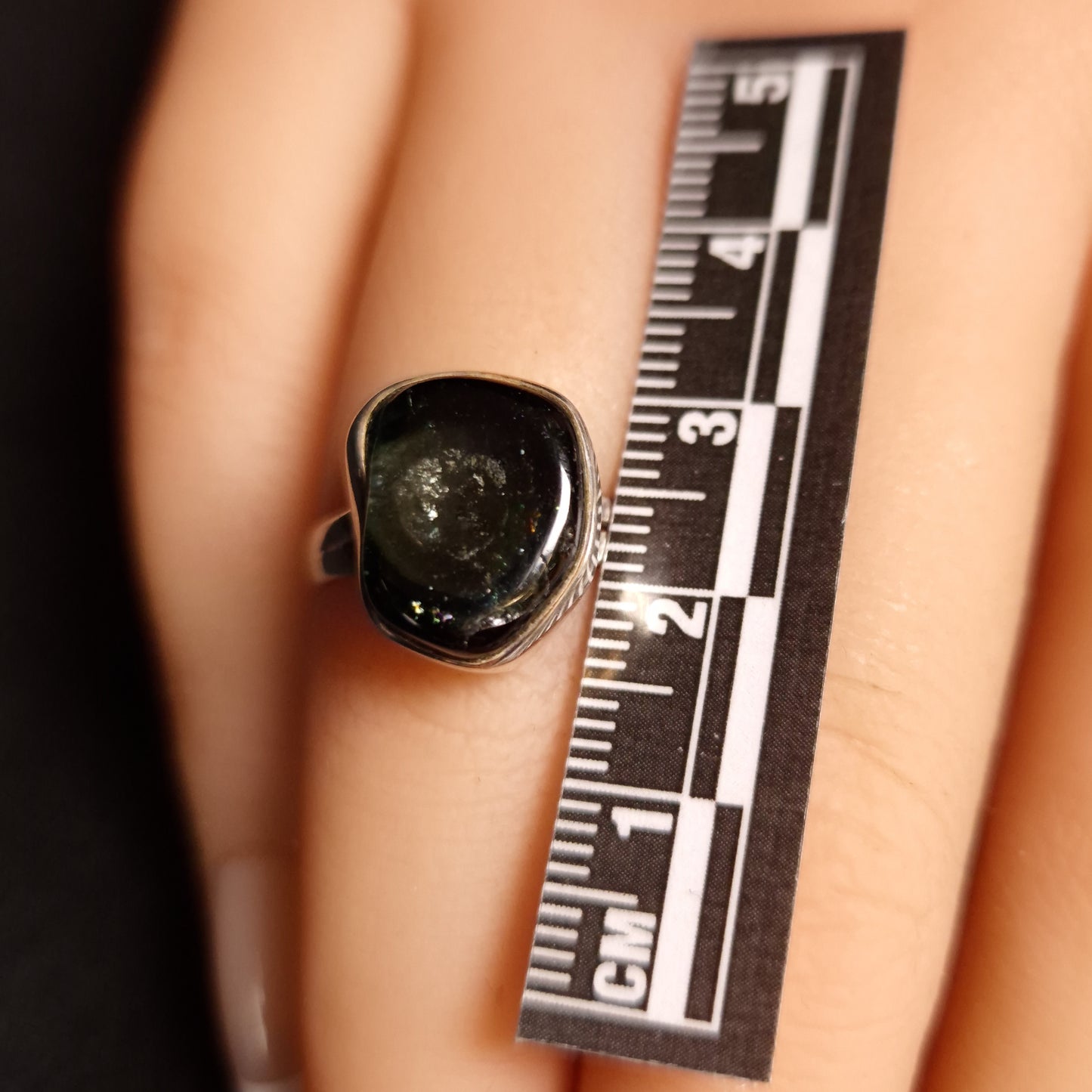 Green Tourmaline Ring