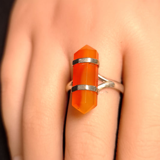 Carnelian DT Ring