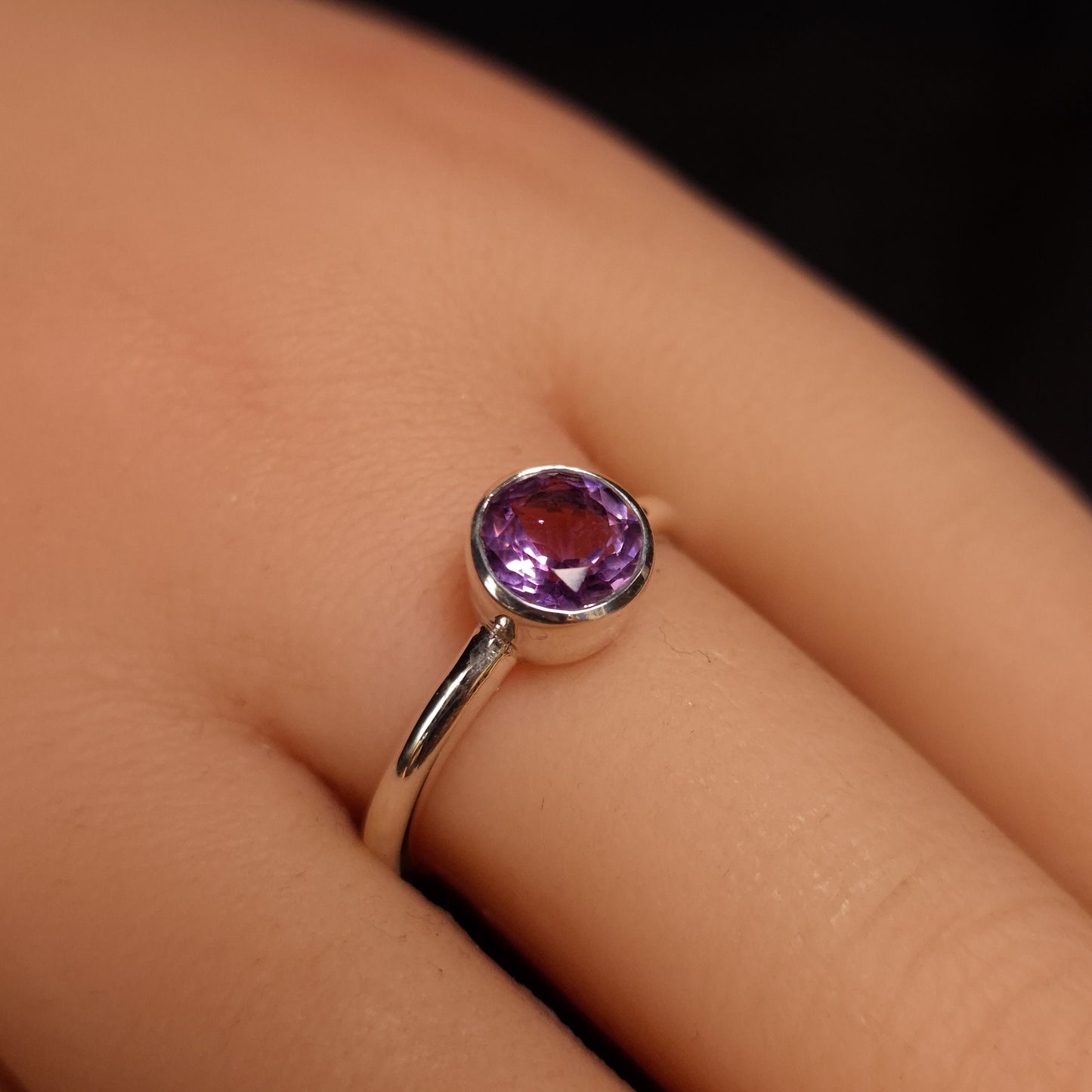 Amethyst Rings size 10