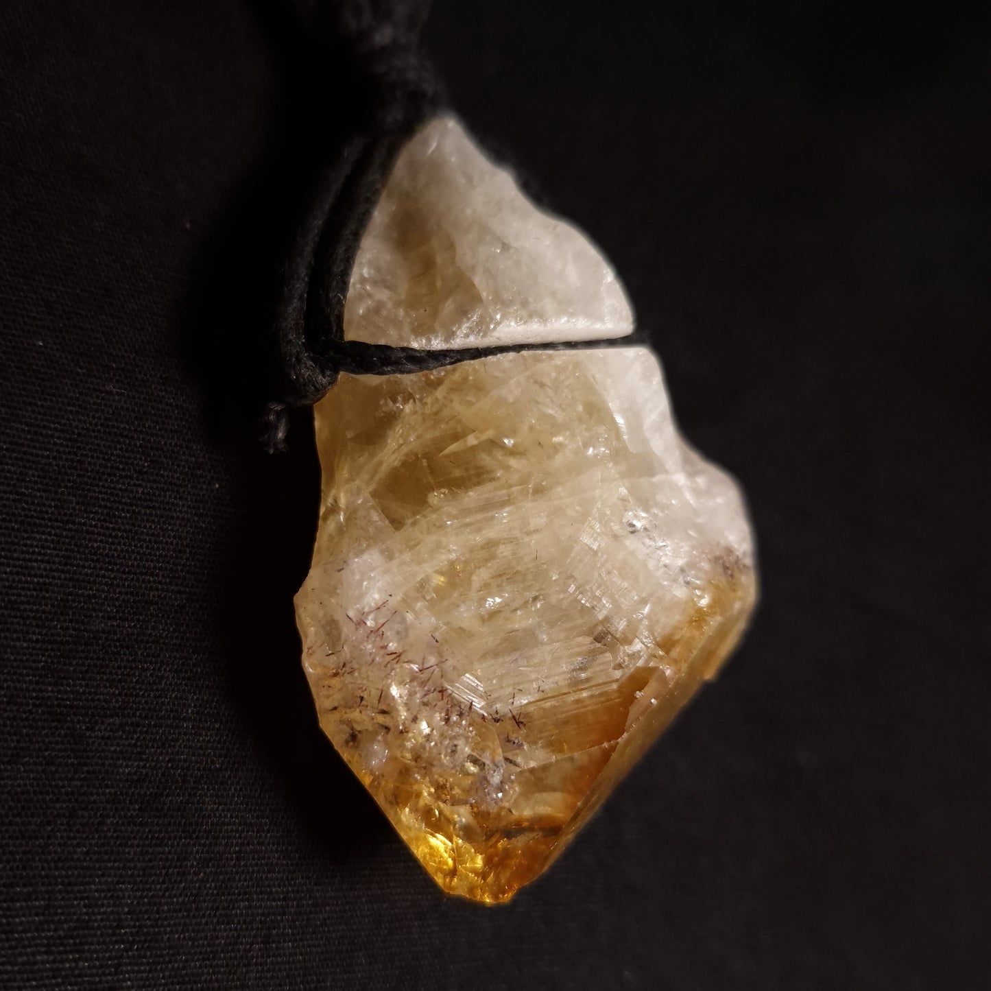 Citrine Point Necklace