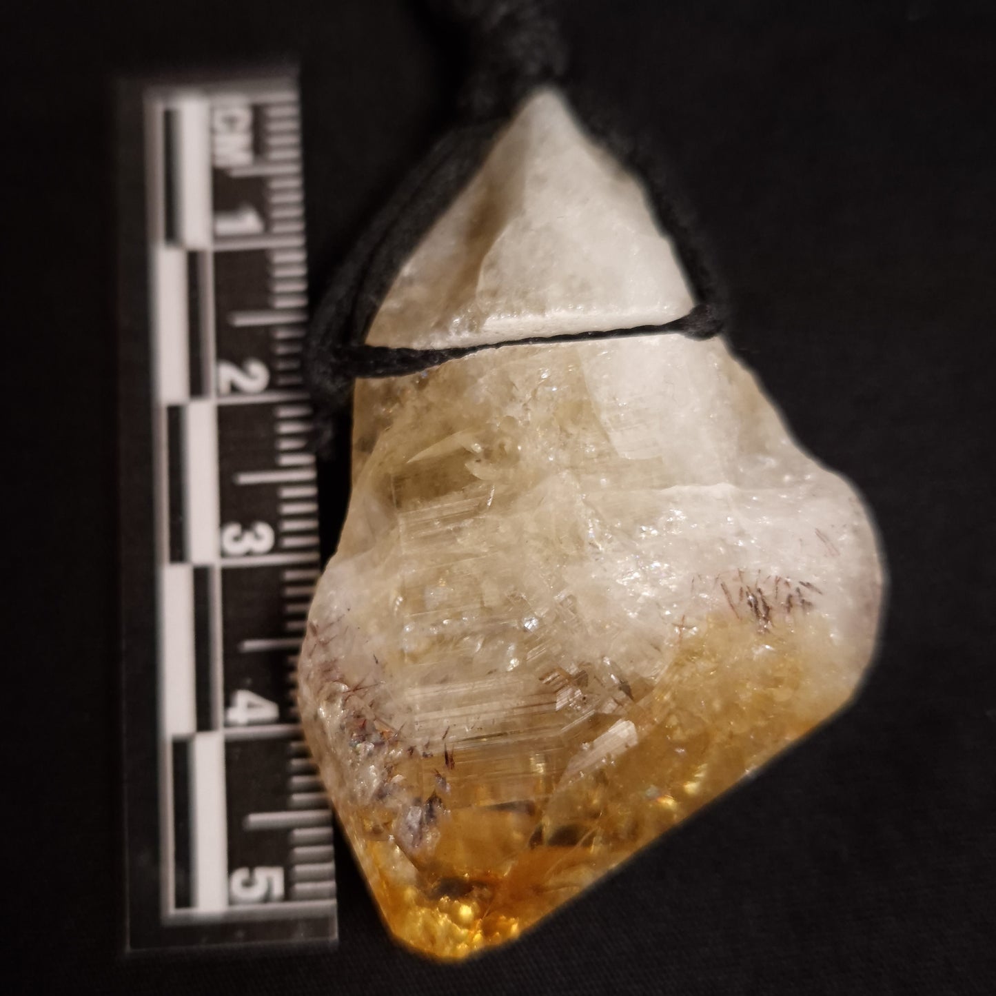 Citrine Point Necklace