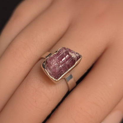 Pink Tourmaline Ring