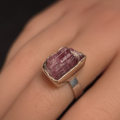 Pink Tourmaline Ring