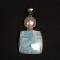Larimar & Pearl Pendant