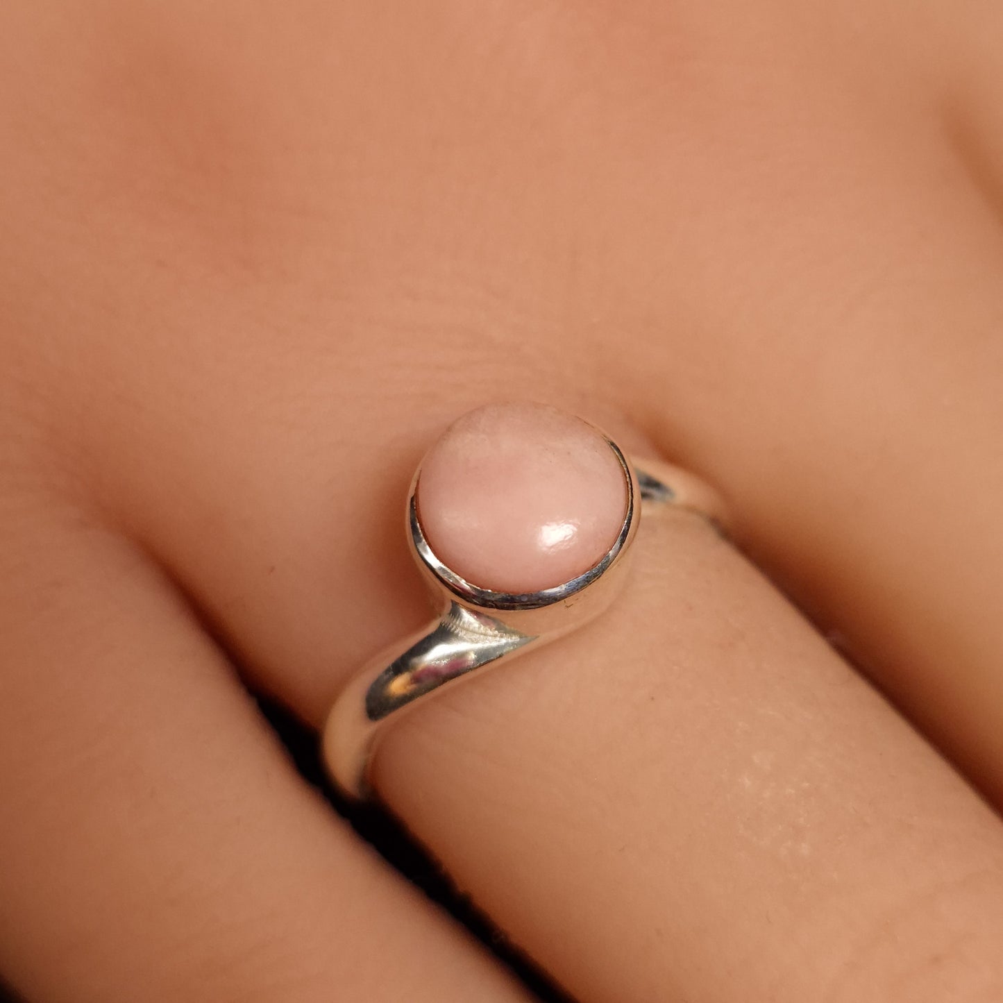 Pink Opal Ring